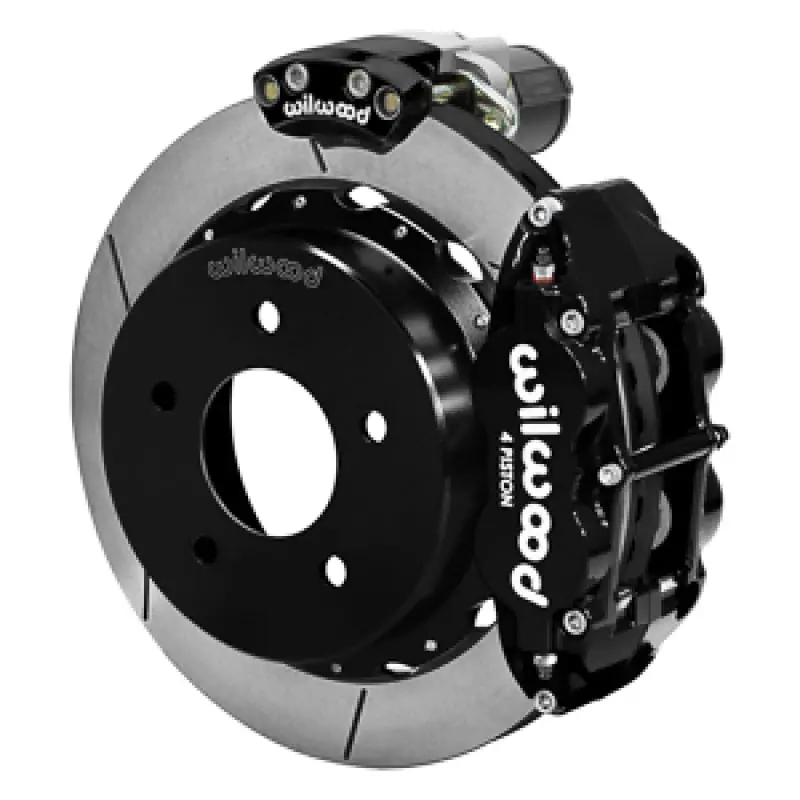 Wilwood Superlite Rear E-Brake Kit For 1988–1998 Gm C1500 — 12.88" Rotor, 3.25" Offset, Black Finish 1