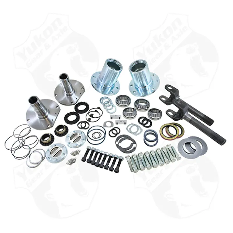 Yukon Gear Spin-Free Locking Hub Conversion Kit – Dana 30 & Dana 44 Axles (Tj/Xj/Yj, 30-Spline) 1